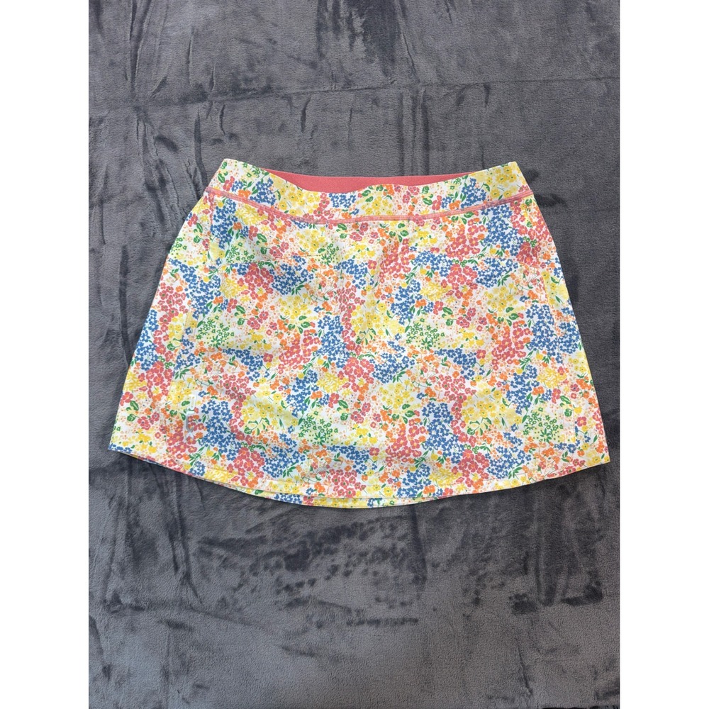 RLX Ralph Lauren Skort Womens Multi Color Floral Active Golf Tennis Small